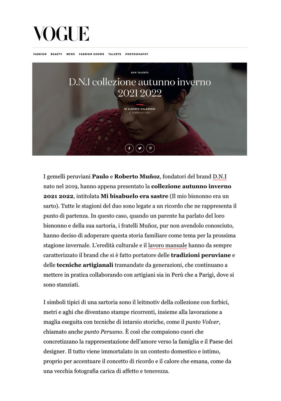 VOGUE ITALIA