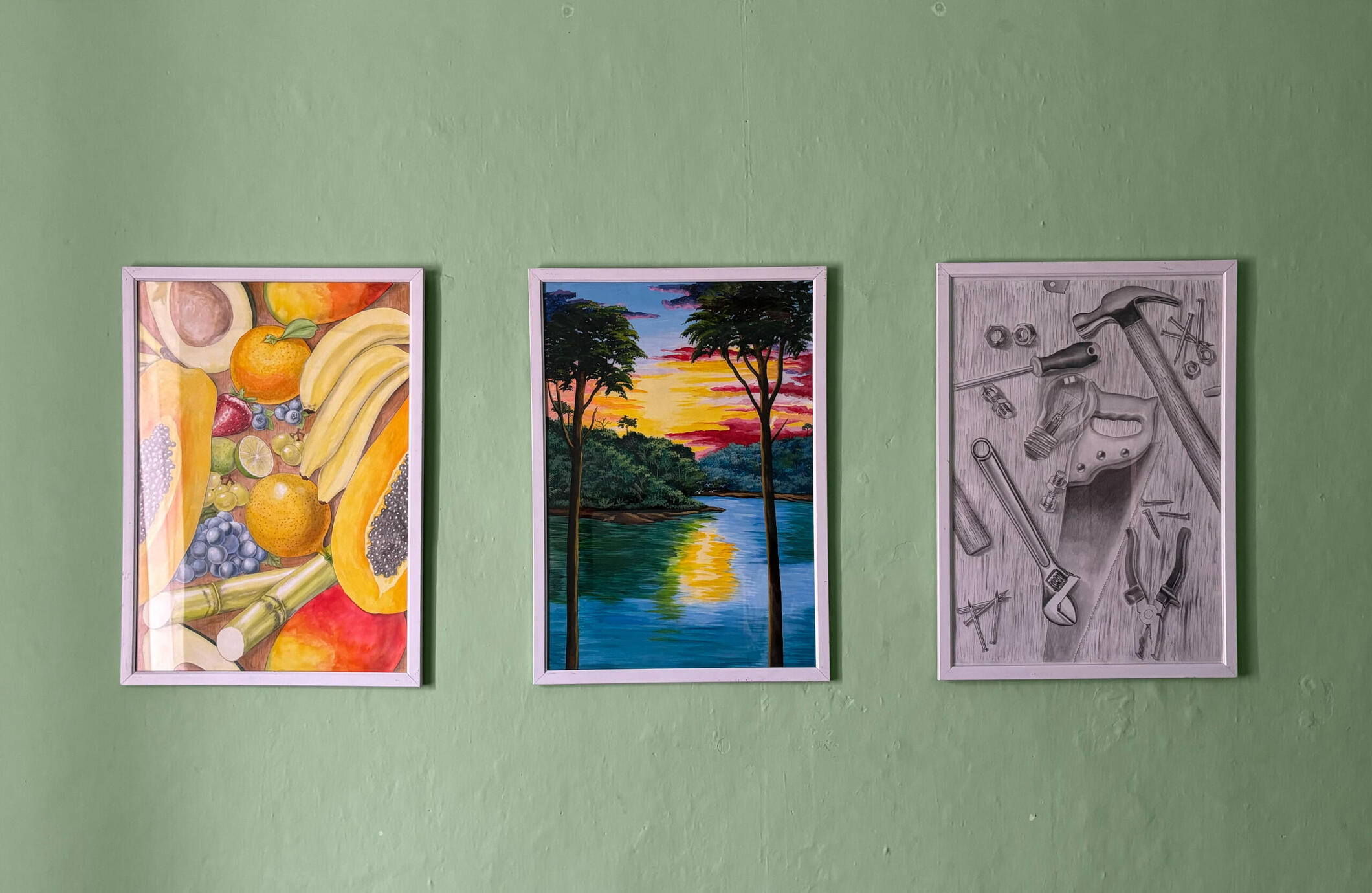 "El frutero" / "El artista popular" / "El maestro de obras" - Criss Agreda
