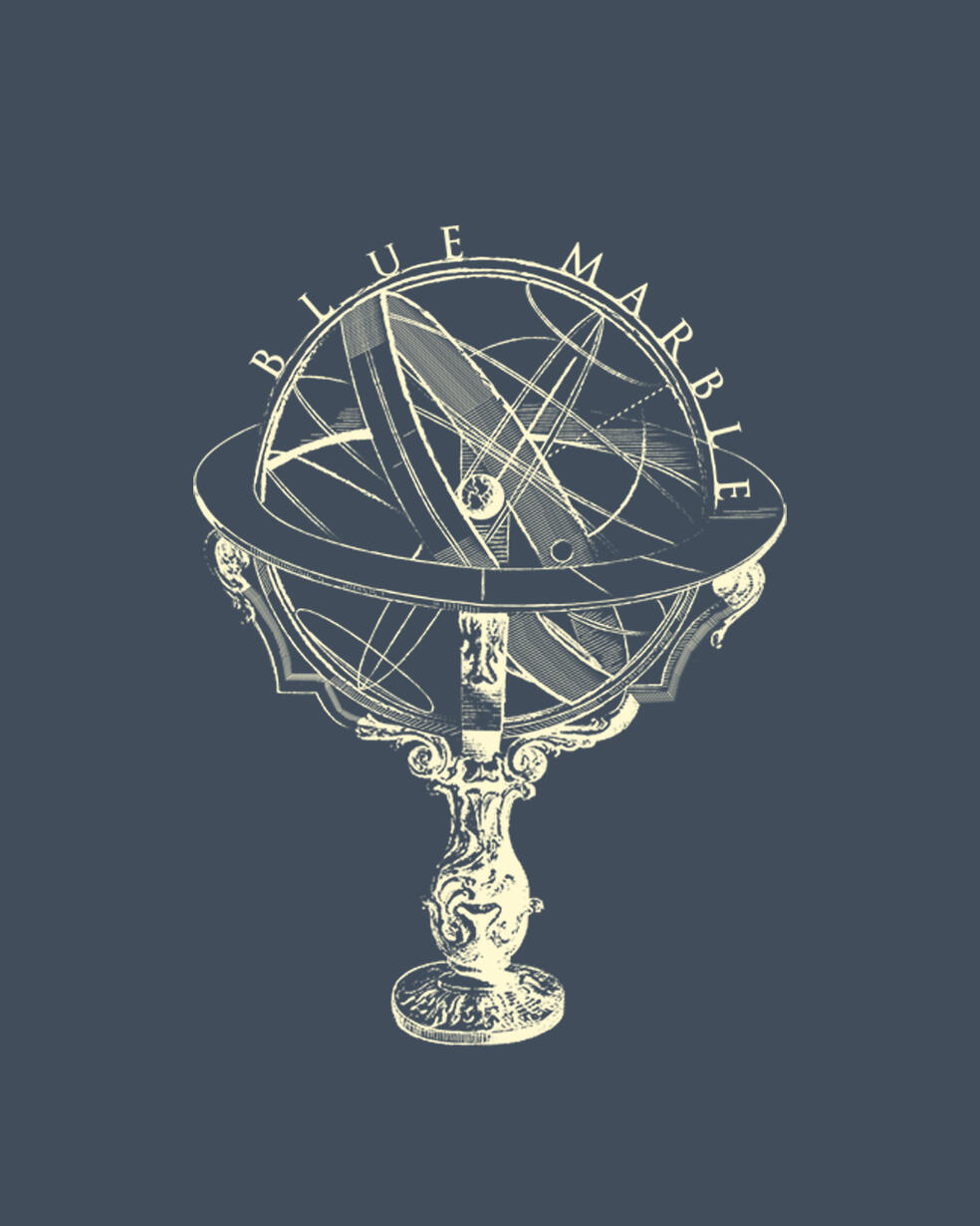 Motif sérigraphique pour BlueMarble